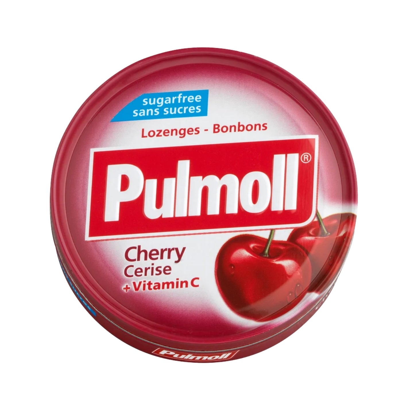 Pulmoll Cherry sugar-free – 10 x 45 g carton
