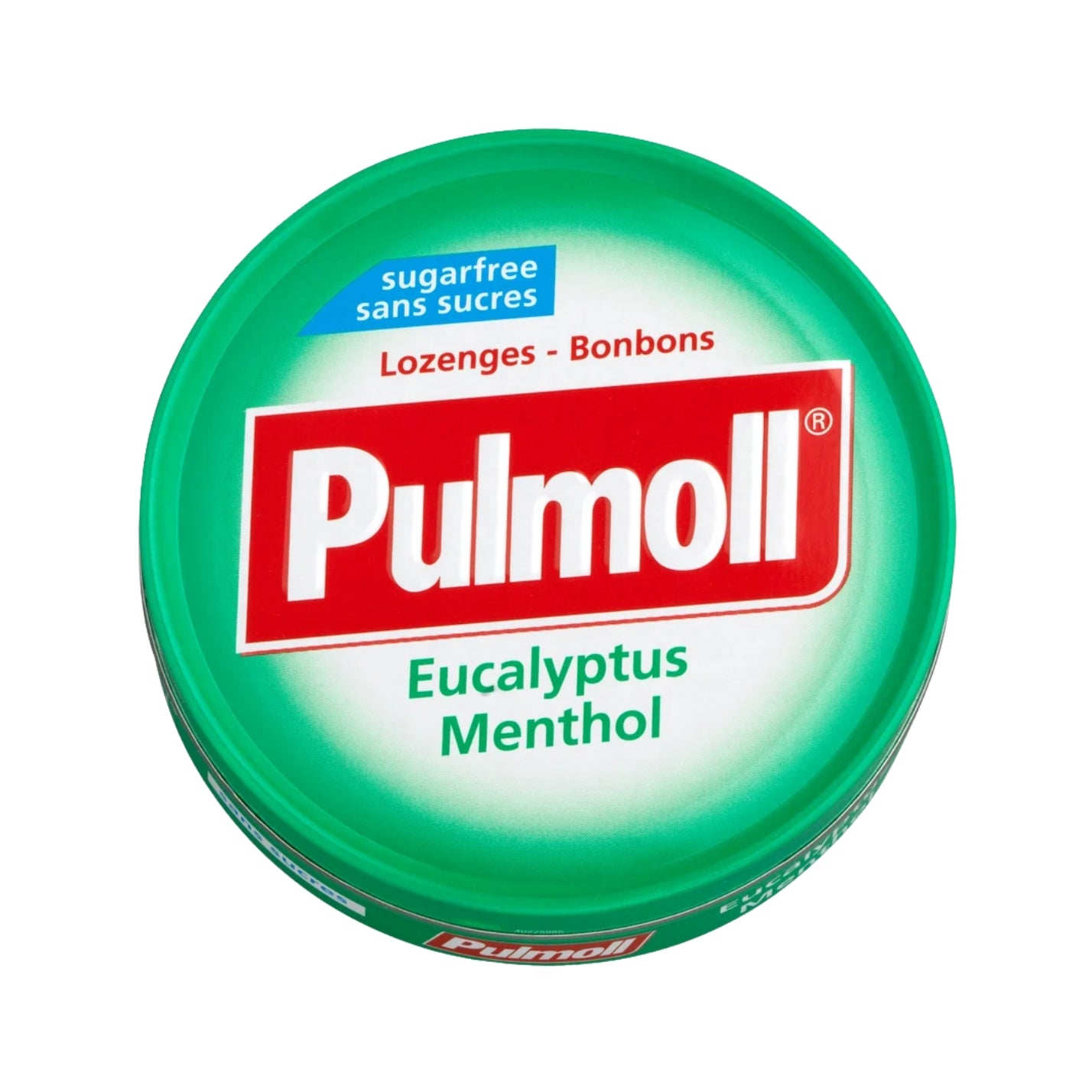 Pulmoll Eucalyptus Menthol sugar-free – 10 x 45 g box