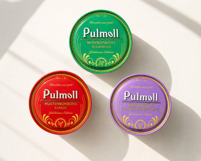 NEU: DIE PULMOLL JUBILÄUMSDOSEN