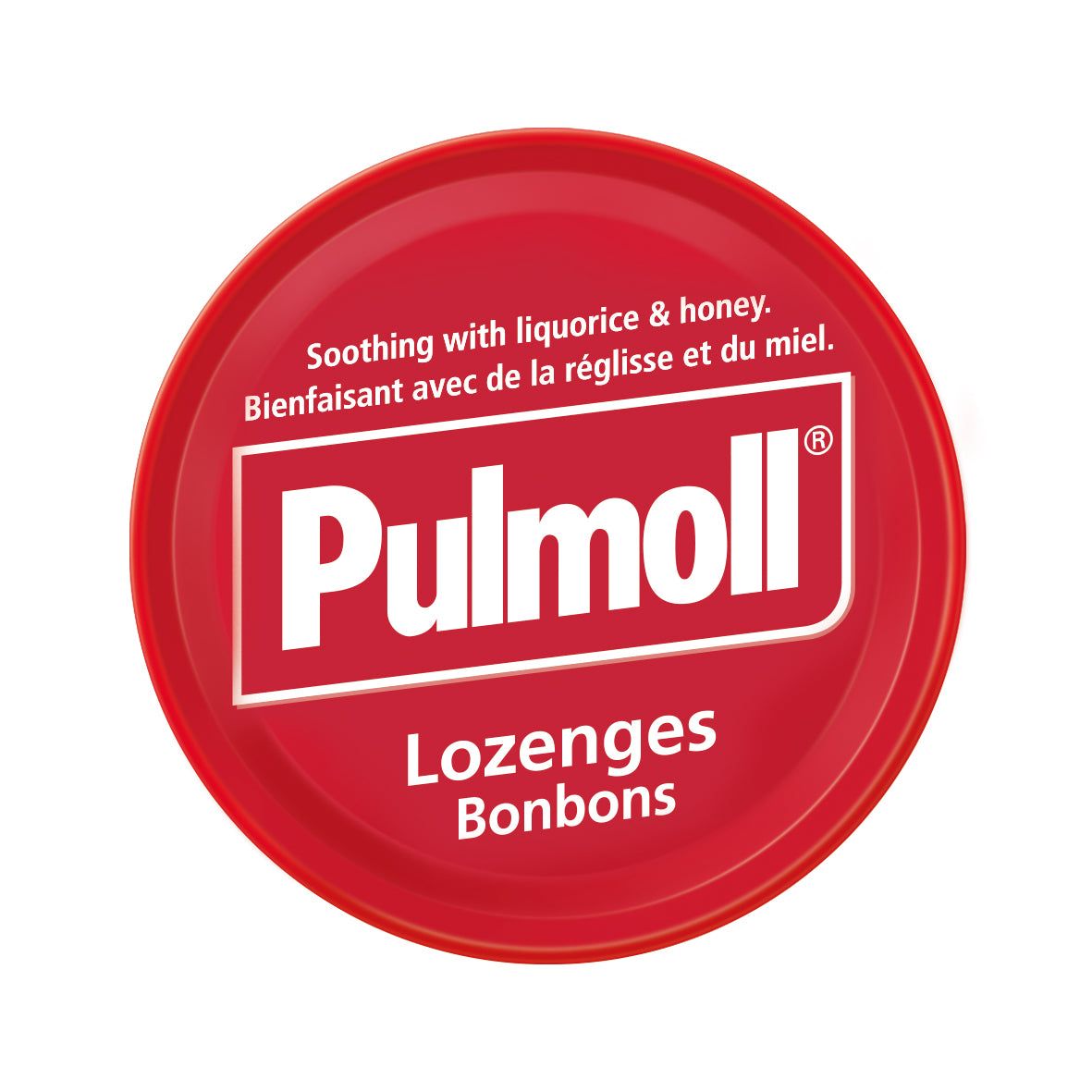 Pulmoll The Original 75 g tin – international packaging